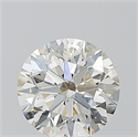 Diamante Natural 1.00 quilates, Redondo , Color J, claridad SI2 y certificado GIA