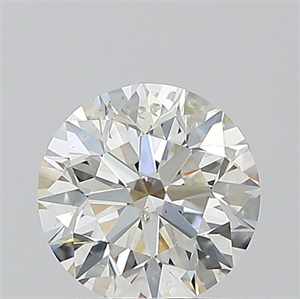 Foto Diamante Natural 1.00 quilates, Redondo , Color J, claridad SI2 y certificado GIA de