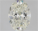 Diamante Natural 1.30 quilates, Ovalado , Color J, claridad VS1 y certificado GIA