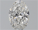 Natural Diamond 0.70 Carats, Oval with  Cut, E Color, IF Clarity and Certified by GIA