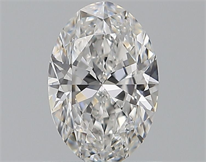 Picture of Natural Diamond 0.70 Carats, Oval with  Cut, E Color, IF Clarity and Certified by GIA