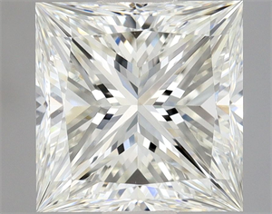 Picture of Natural Diamond 1.00 Carats, Princess with  Cut, I Color, VS2 Clarity and Certified by GIA