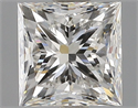 Natural Diamond 1.00 Carats, Princess with  Cut, H Color, VVS2 Clarity and Certified by GIA