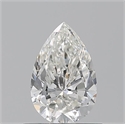 Diamante Natural 0.70 quilates, De pera , Color H, claridad VS1 y certificado GIA