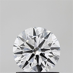 Picture of Lab Grown Diamond 1.02 Carats, Round with Ideal Cut, D Color, VVS2 Clarity and Certified by IGI