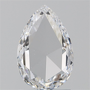 Foto Diamante Natural 1.00 quilates, De pera , Color D, claridad VS2 y certificado GIA de