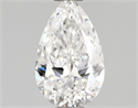 Natural Diamond 0.81 Carats, Pear with  Cut, D Color, VVS2 Clarity and Certified by GIA