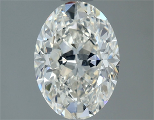 Foto Diamante Natural 1.30 quilates, Ovalado , Color G, claridad SI1 y certificado IGI de