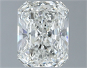 Diamante Natural 1.50 quilates, Radiante , Color I, claridad SI1 y certificado GIA