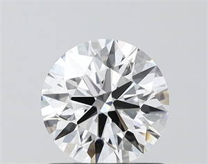 Picture of Lab Grown Diamond 1.00 Carats, Round with Ideal Cut, D Color, VVS1 Clarity and Certified by IGI