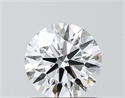 Lab Grown Diamond 1.00 Carats, Round with Ideal Cut, D Color, VVS1 Clarity and Certified by IGI