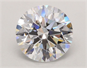 Del inventario de diamantes de laboratorio, 3.03 quilates, Redondo , Color D, claridad VVS2 y certificado IGI