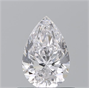 Natural Diamond 0.70 Carats, Pear with  Cut, E Color, SI1 Clarity and Certified by GIA