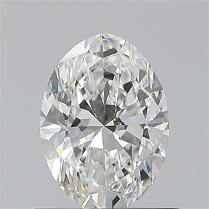 Picture of Natural Diamond 0.70 Carats, Oval with  Cut, E Color, VVS2 Clarity and Certified by GIA