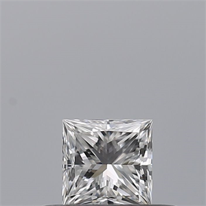 Picture of Natural Diamond 0.25 Carats, Princess with  Cut, D Color, VS2 Clarity and Certified by GIA