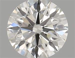 Picture of Natural Diamond 0.70 Carats, Round with Excellent Cut, J Color, IF Clarity and Certified by GIA