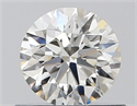 Diamante Natural 0.56 quilates, Redondo , Color H, claridad VS2 y certificado GIA