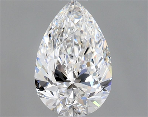 Picture of Natural Diamond 0.81 Carats, Pear with  Cut, D Color, VS1 Clarity and Certified by GIA