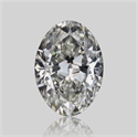 Natural Diamond 1.20 Carats, Oval with  Cut, H Color, IF Clarity and Certified by GIA