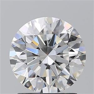 Foto Diamante Natural 1.73 quilates, Redondo , Color G, claridad VS2 y certificado GIA de