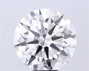 Picture of Lab Grown Diamond 10.15 Carats, Round with Ideal Cut, F Color, VS2 Clarity and Certified by IGI
