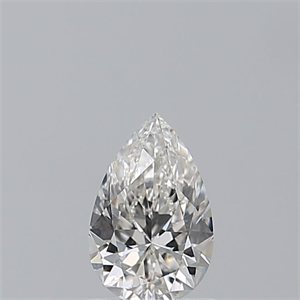 Picture of Natural Diamond 0.70 Carats, Pear with  Cut, H Color, SI1 Clarity and Certified by GIA