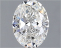 Diamante Natural 0.70 quilates, Ovalado , Color E, claridad VS1 y certificado GIA
