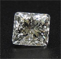 Diamante Natural 1.01 quilates, Princesa , Color H, claridad I1 y certificado GIA
