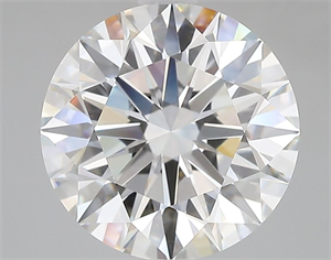 Picture of Lab Grown Diamond 4.19 Carats, Round with Ideal Cut, F Color, VVS2 Clarity and Certified by IGI