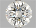 Diamante Natural 2.57 quilates, Redondo , Color J, claridad VS1 y certificado HRD