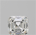Diamante Natural 1.20 quilates, Asscher , Color H, claridad VVS1 y certificado GIA