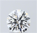 Lab Grown Diamond 1.54 Carats, Round with Ideal Cut, D Color, VS1 Clarity and Certified by IGI