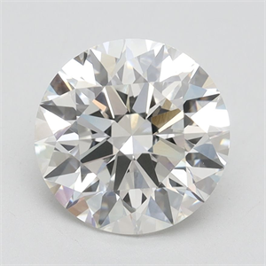 Picture of Lab Grown Diamond 2.54 Carats, Round with Ideal Cut, G Color, VS1 Clarity and Certified by IGI