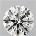 Lab Grown Diamond 2.24 Carats, Round with Ideal Cut, F Color, VS1 Clarity and Certified by IGI