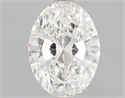 Natural Diamond 0.71 Carats, Oval with  Cut, D Color, VS1 Clarity and Certified by GIA