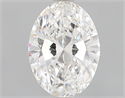 Natural Diamond 0.71 Carats, Oval with  Cut, D Color, VS1 Clarity and Certified by GIA