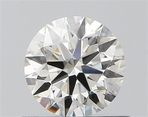 Foto Diamante Natural 0.56 quilates, Redondo , Color I, claridad VVS2 y certificado GIA de
