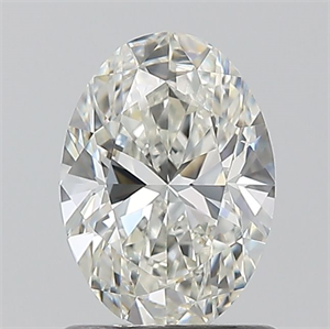 Foto Diamante Natural 1.01 quilates, Ovalado , Color H, claridad VS1 y certificado GIA de