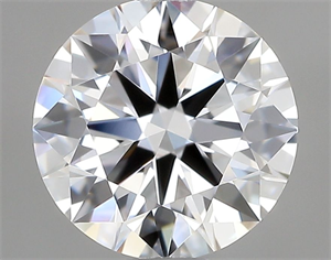 Picture of Lab Grown Diamond 1.07 Carats, Round with Ideal Cut, D Color, VVS2 Clarity and Certified by IGI