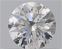 Natural Diamond 0.40 Carats, Round with Excellent Cut, E Color, SI1 Clarity and Certified by GIA