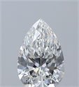 Diamante Natural 0.34 quilates, De pera , Color G, claridad VS2 y certificado GIA