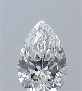 Foto Diamante Natural 0.34 quilates, De pera , Color G, claridad VS2 y certificado GIA de