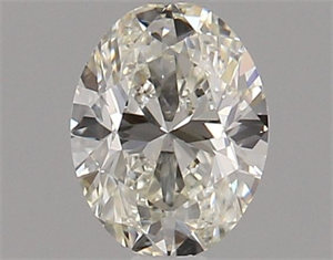 Picture of Natural Diamond 0.50 Carats, Oval with  Cut, K Color, VS1 Clarity and Certified by GIA
