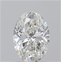 Diamante Natural 1.21 quilates, Ovalado , Color H, claridad SI2 y certificado GIA
