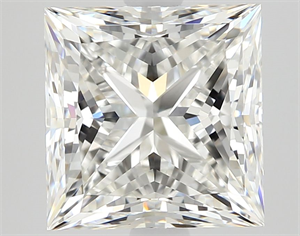 Picture of Natural Diamond 2.51 Carats, Princess with  Cut, G Color, VVS2 Clarity and Certified by GIA
