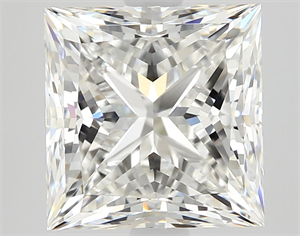 Picture of Natural Diamond 2.51 Carats, Princess with  Cut, G Color, VVS2 Clarity and Certified by GIA