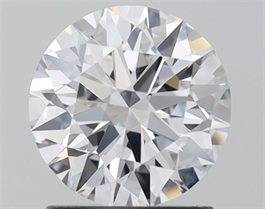 Picture of Lab Grown Diamond 1.41 Carats, Round with Ideal Cut, E Color, VS1 Clarity and Certified by IGI