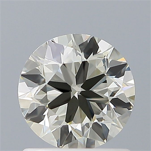 Picture of Natural Diamond 0.90 Carats, Round with Very Good Cut, M Color, IF Clarity and Certified by GIA