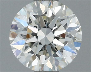 Foto Diamante Natural 0.50 quilates, Redondo , Color H, claridad VVS1 y certificado IGI de