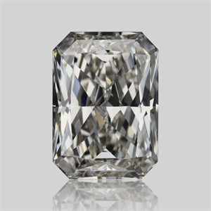 Picture of Natural Diamond 0.70 Carats, Radiant with  Cut, J Color, IF Clarity and Certified by GIA